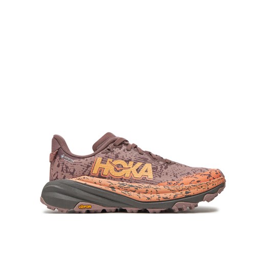 Hoka Buty do biegania Speedgoat 6 GTX GORE-TEX 1155151 Bordowy ze sklepu MODIVO w kategorii Buty sportowe damskie - zdjęcie 182751134