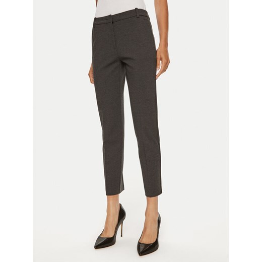 Pinko Spodnie materiałowe Bello 100155 A24D Szary Regular Fit ze sklepu MODIVO w kategorii Spodnie damskie - zdjęcie 182751183