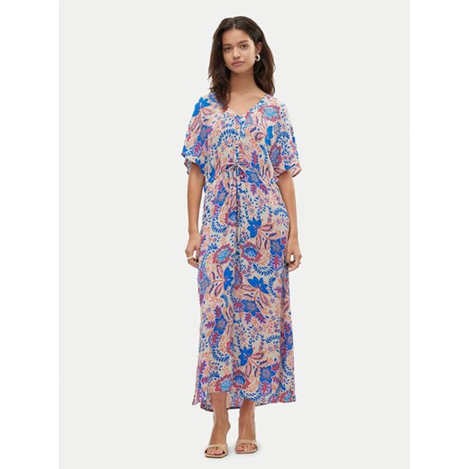 Vero Moda Sukienka letnia Menny 10303701 Kolorowy Loose Fit ze sklepu MODIVO w kategorii Sukienki - zdjęcie 182751193