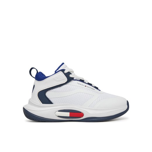 Tommy Hilfiger Sneakersy Low Cut Lace-Up T3B9-33884-1695 Biały ze sklepu MODIVO w kategorii Buty sportowe dziecięce - zdjęcie 182751194
