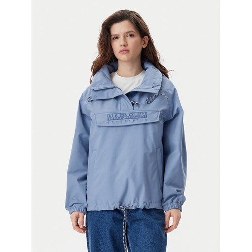 Napapijri Kurtka anorak Rainforest Dune W NP0A4IKZB2S1 Niebieski Regular Fit ze sklepu MODIVO w kategorii Kurtki damskie - zdjęcie 182751202