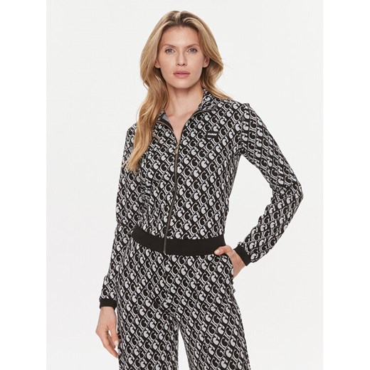 Guess Bluza Gl Logo V4RQ12 KC2X2 Czarny Regular Fit ze sklepu MODIVO w kategorii Bluzy damskie - zdjęcie 182751304