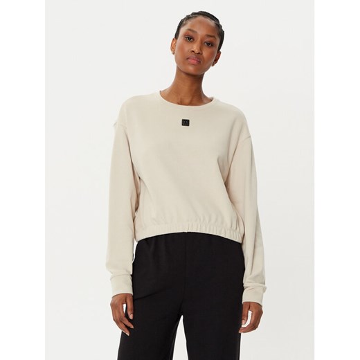 Armani Exchange Bluza XW000086 AF10172 U1095 Beżowy Regular Fit ze sklepu MODIVO w kategorii Bluzy damskie - zdjęcie 182751333