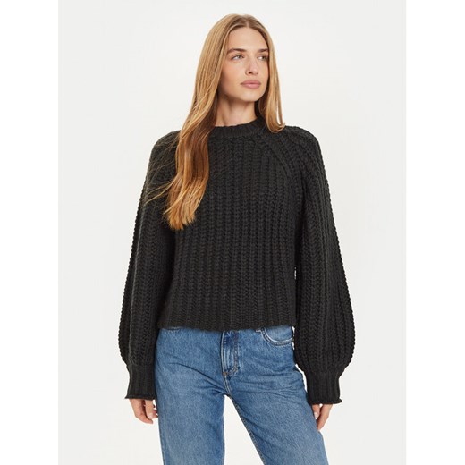 Wrangler Sweter 112356480 Czarny Relaxed Fit ze sklepu MODIVO w kategorii Swetry damskie - zdjęcie 182751383