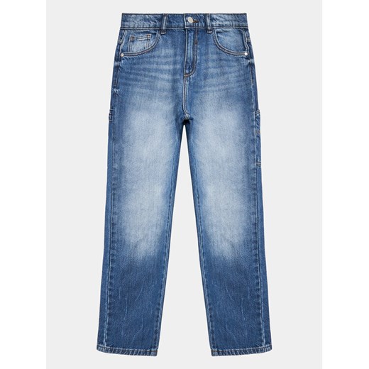 Guess Jeansy L3YA06 D45E0 Niebieski Relaxed Fit ze sklepu MODIVO w kategorii Spodnie chłopięce - zdjęcie 182751472