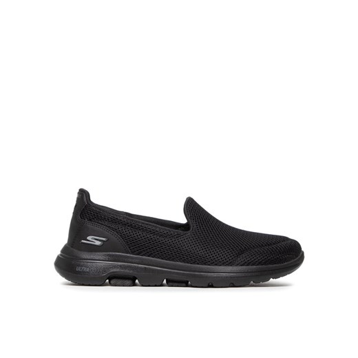 Skechers Półbuty Go Walk 5 15901/BBK Czarny ze sklepu MODIVO w kategorii Półbuty damskie - zdjęcie 182751511
