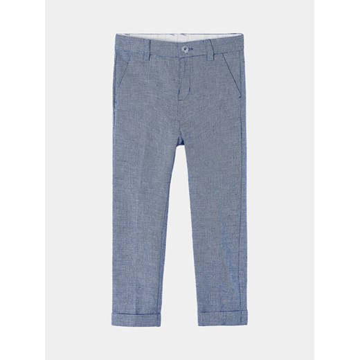 Mayoral Spodnie materiałowe 3542 Fioletowy Slim Fit ze sklepu MODIVO w kategorii Spodnie chłopięce - zdjęcie 182751531
