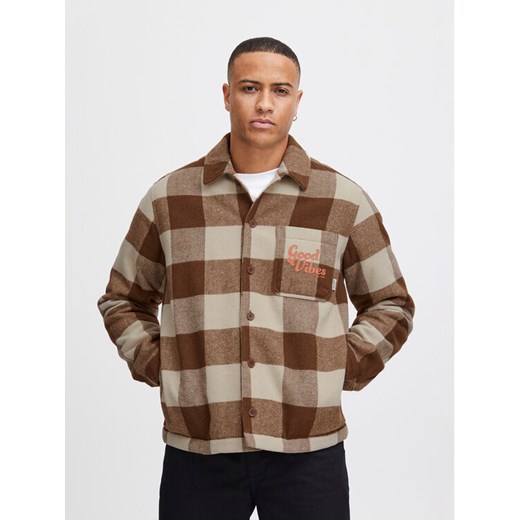 Blend Koszula 20716182 Brązowy Regular Fit ze sklepu MODIVO w kategorii Koszule męskie - zdjęcie 182751553