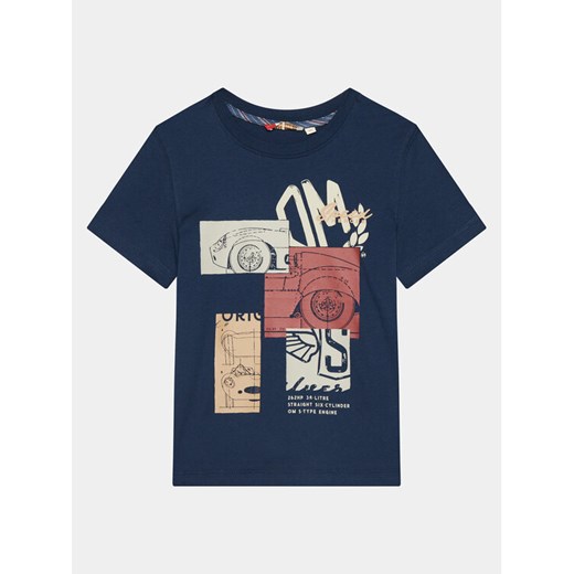 Original Marines T-Shirt DEP2112B Granatowy Regular Fit ze sklepu MODIVO w kategorii T-shirty chłopięce - zdjęcie 182751591