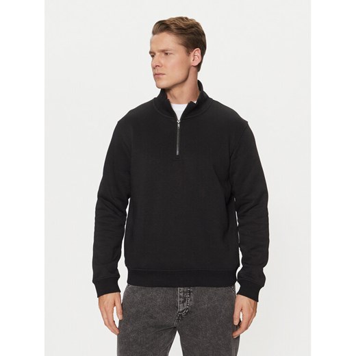 Jack&Jones Bluza Bradley 12250747 Czarny Relaxed Fit ze sklepu MODIVO w kategorii Bluzy męskie - zdjęcie 182751641