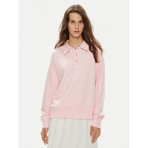 Gina Tricot Bluza 24234 Różowy Regular Fit ze sklepu MODIVO w kategorii Bluzy damskie - zdjęcie 182751660