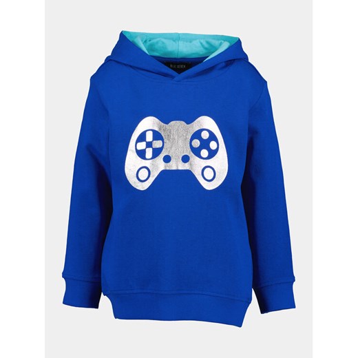 Blue Seven Bluza 817626 X Niebieski Regular Fit ze sklepu MODIVO w kategorii Bluzy chłopięce - zdjęcie 182751664