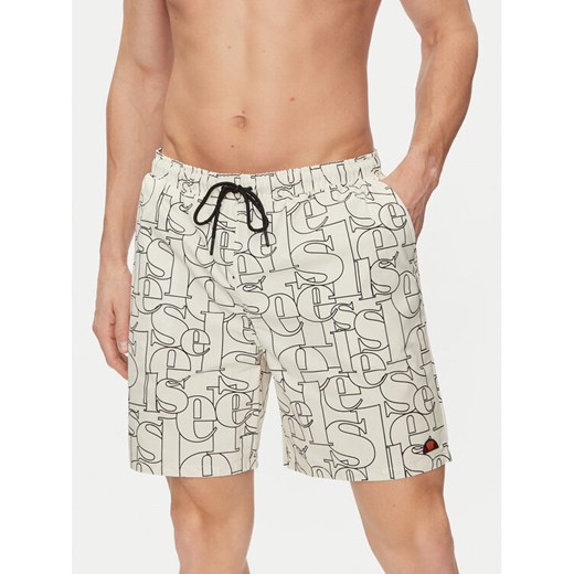 Ellesse Szorty kąpielowe Darrall Swim SHV20114 Écru Regular Fit ze sklepu MODIVO w kategorii Kąpielówki - zdjęcie 182751691