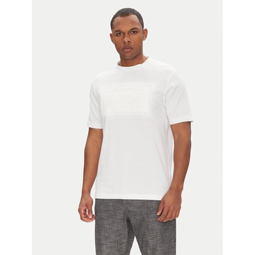 BOSS T-Shirt 50538112 Biały Regular Fit ze sklepu MODIVO w kategorii T-shirty męskie - zdjęcie 182751760