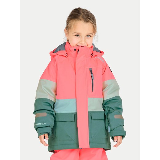 ZigZag Kurtka narciarska Taylora Ski W-PRO 15000 Z213002 Różowy Regular Fit ze sklepu MODIVO w kategorii Kurtki dziewczęce - zdjęcie 182751832