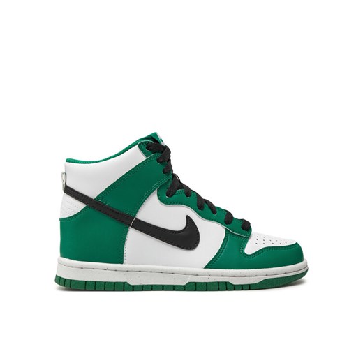 Nike Sneakersy Dunk High Nd Gs Og DR0527 300 Zielony ze sklepu MODIVO w kategorii Buty sportowe dziecięce - zdjęcie 182751851