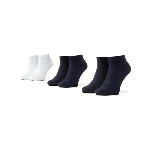 Kappa Zestaw 3 par niskich skarpet unisex 704275 Granatowy ze sklepu MODIVO w kategorii Skarpetki damskie - zdjęcie 182751891
