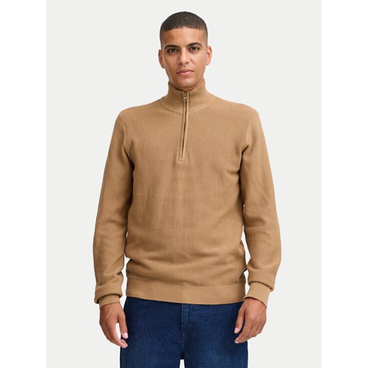 Blend Sweter 20718078 Beżowy Regular Fit ze sklepu MODIVO w kategorii Swetry męskie - zdjęcie 182751940