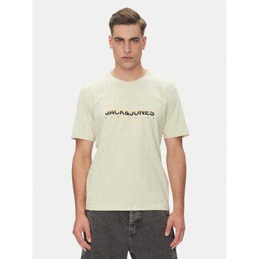 Jack&Jones T-Shirt Canggu 12281809 Zielony Regular Fit ze sklepu MODIVO w kategorii T-shirty męskie - zdjęcie 182751952