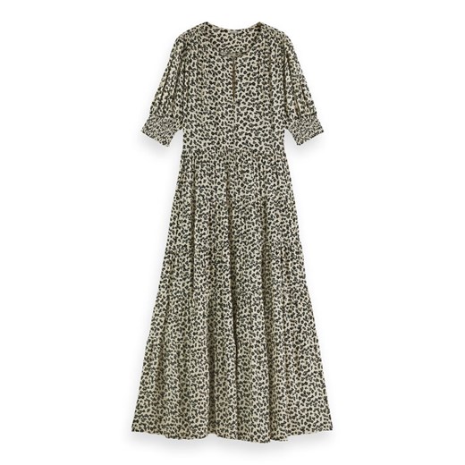 Scotch & Soda Sukienka codzienna 168531 Écru Regular Fit ze sklepu MODIVO w kategorii Sukienki - zdjęcie 182751972