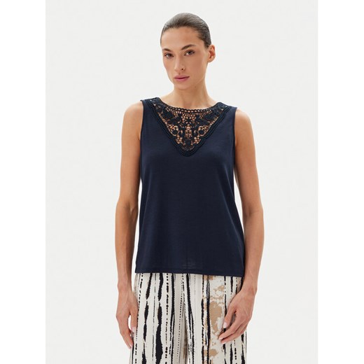 JDY Top Dodo 15296246 Granatowy Regular Fit ze sklepu MODIVO w kategorii Bluzki damskie - zdjęcie 182751980
