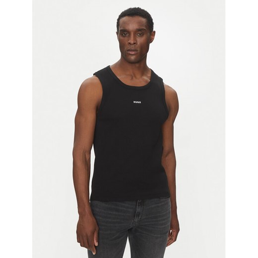 HUGO Tank top Dapota 50542089 Czarny Slim Fit ze sklepu MODIVO w kategorii T-shirty męskie - zdjęcie 182752063