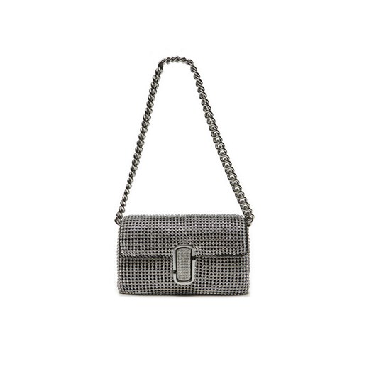 Marc Jacobs Torebka The Rhinestone J Marc Mini Shoulder Bag H912M06RE22 Srebrny ze sklepu MODIVO w kategorii Kopertówki - zdjęcie 182752092