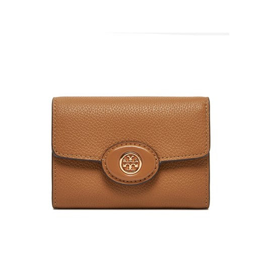 Tory Burch Mały Portfel Damski 165002 Brązowy ze sklepu MODIVO w kategorii Portfele damskie - zdjęcie 182752104