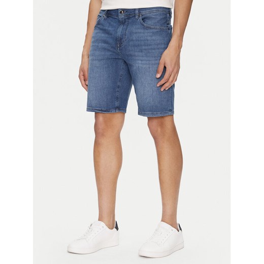 JOOP! Szorty jeansowe 30043025 Granatowy Modern Fit ze sklepu MODIVO w kategorii Spodenki męskie - zdjęcie 182752111