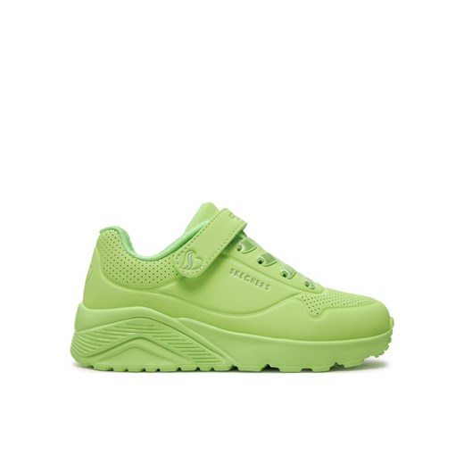 Skechers Sneakersy Uno Lite 310451L/LTGR Zielony ze sklepu MODIVO w kategorii Buty sportowe dziecięce - zdjęcie 182752132
