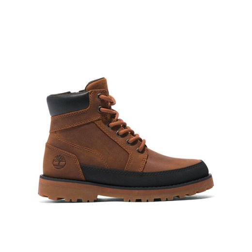 Timberland Trapery Courma Kid Boot W/ Rand TB0A5XJ9F131 Brązowy ze sklepu MODIVO w kategorii Buty zimowe dziecięce - zdjęcie 182752140