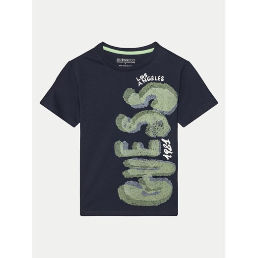 Guess Kids T-Shirt L5GI12K8HM4 Niebieski Classic Fit ze sklepu MODIVO w kategorii T-shirty chłopięce - zdjęcie 182752222
