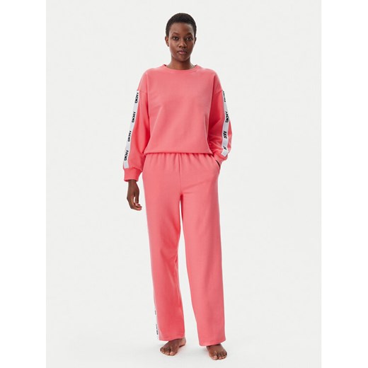 DKNY Piżama YI80040 Różowy Relaxed Fit ze sklepu MODIVO w kategorii Piżamy damskie - zdjęcie 182752223