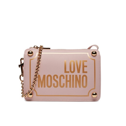 LOVE MOSCHINO Torebka JC4353PP0IK1160A Różowy ze sklepu MODIVO w kategorii Kopertówki - zdjęcie 182752351