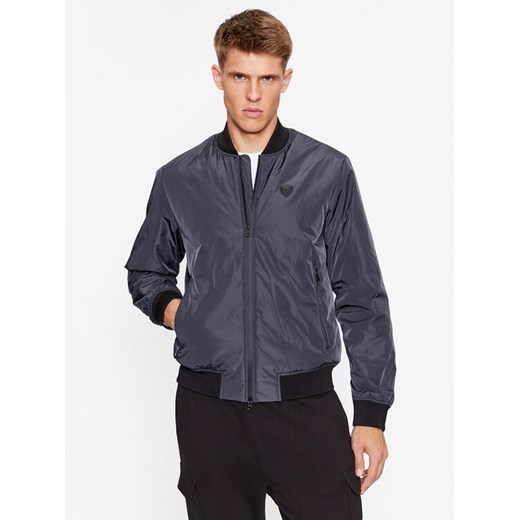 EA7 Emporio Armani Kurtka bomber 8NPB10 PN7LZ 1578 Granatowy Regular Fit ze sklepu MODIVO w kategorii Kurtki męskie - zdjęcie 182752354