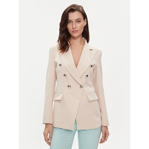 Maryley Marynarka 24EB139/43GE Beżowy Regular Fit ze sklepu MODIVO w kategorii Marynarki damskie - zdjęcie 182752391