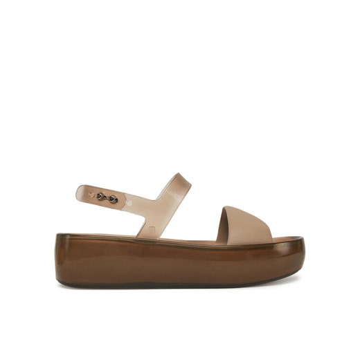 Melissa Sandały Float Platform 36066 Écru ze sklepu MODIVO w kategorii Sandały damskie - zdjęcie 182752413