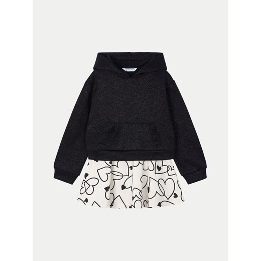 Mayoral Komplet bluza i spódniczka 4936 Czarny Regular Fit ze sklepu MODIVO w kategorii Komplety niemowlęce - zdjęcie 182752414