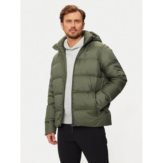 4F Kurtka puchowa 4FWAW24TDJAM513 Zielony Regular Fit ze sklepu MODIVO w kategorii Kurtki męskie - zdjęcie 182752423