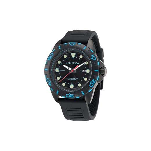 Nautica Zegarek NAPNRS404 Czarny ze sklepu MODIVO w kategorii Zegarki - zdjęcie 182752443