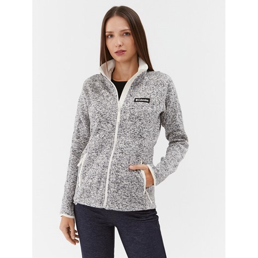 Columbia Polar W Sweater Weather™ Full Zip Szary Regular Fit ze sklepu MODIVO w kategorii Bluzy damskie - zdjęcie 182752452