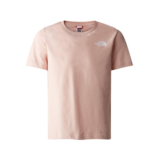 The North Face T-Shirt Redbox NF0A82EB Różowy Regular Fit ze sklepu MODIVO w kategorii T-shirty chłopięce - zdjęcie 182752462