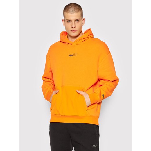 Puma Bluza Protec. T 534319 Pomarańczowy Regular Fit ze sklepu MODIVO w kategorii Bluzy męskie - zdjęcie 182752544
