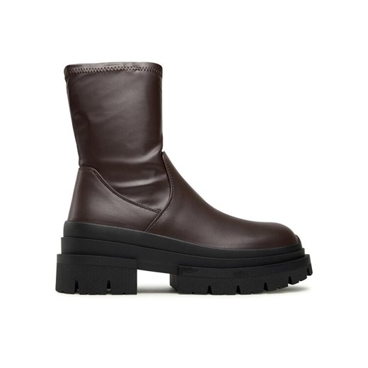 ONLY Shoes Botki Onlbeatrix-3 15304757 Brązowy ze sklepu MODIVO w kategorii Botki - zdjęcie 182752604