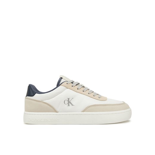Calvin Klein Jeans Sneakersy Classic Cupsole In Tc YM0YM01194 Biały ze sklepu MODIVO w kategorii Buty sportowe męskie - zdjęcie 182752623
