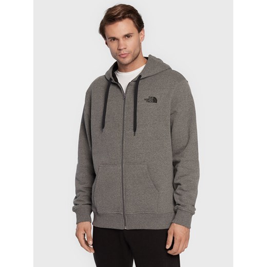 The North Face Bluza Open Gate NF00CG46 Szary Regular Fit ze sklepu MODIVO w kategorii Bluzy męskie - zdjęcie 182752630
