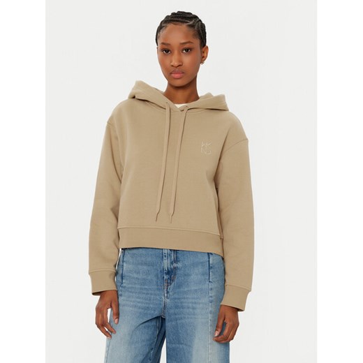 Weekend Max Mara Bluza Dire 2515921011 Beżowy Regular Fit ze sklepu MODIVO w kategorii Bluzy damskie - zdjęcie 182752684
