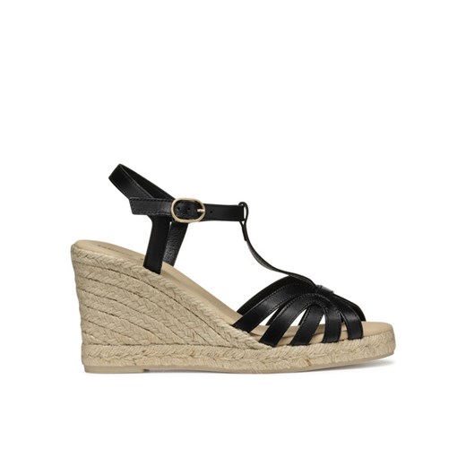Geox Espadryle D Gelsa D55TPA 00043 C9999 Czarny ze sklepu MODIVO w kategorii Espadryle damskie - zdjęcie 182752712