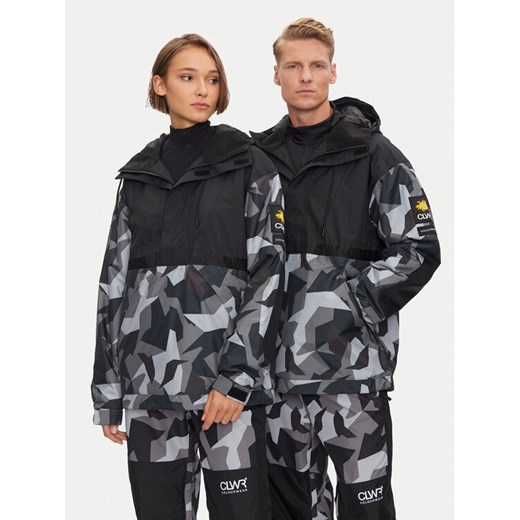 Colourwear Kurtka snowboardowa Aquilo Anorak U 7010289 Czarny Regular Fit ze sklepu MODIVO w kategorii Kurtki męskie - zdjęcie 182752730