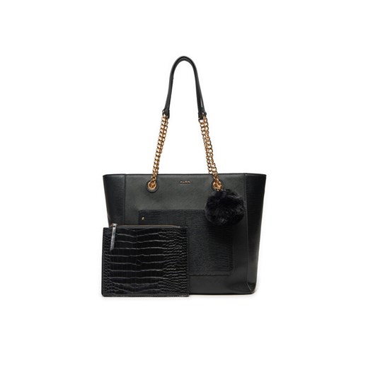 Aldo Torebka Talamaerel 13863264 Czarny ze sklepu MODIVO w kategorii Torby Shopper bag - zdjęcie 182752830